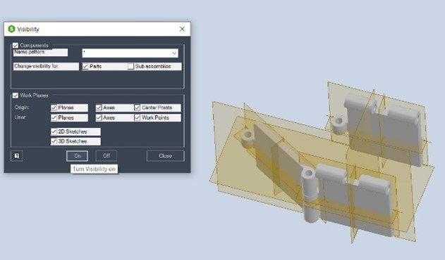 Turn planes visibility on